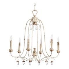 Venice Persian White Chandelier by Quorum Lighting