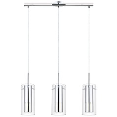 Pinto 1 Chrome Multi-Light Pendant by Eglo Lighting