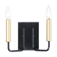 Sullivan Black & Gold Bathroom Light by Maxim Lighting