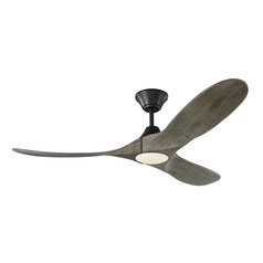 Maverick 52-Inch LED Fan in Pewter by Visual Comfort & Co Fans