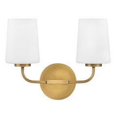 Kline 14.25-Inch 2-Light Sconce in Heritage Brass by Hinkley Lighting