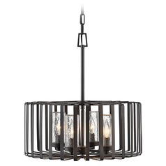 Reid 12V Medium Chandelier in Brushed Graphite by Hinkley Lighting