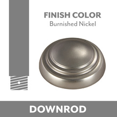 Minka Aire Burnished Nickel Fan Downrod