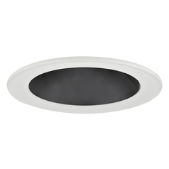 Black Open Reflector PAR20 Trim for 4-Inch Recessed Cans