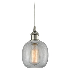 Belfast Brushed Satin Nickel Mini Pendant by Innovations Lighting