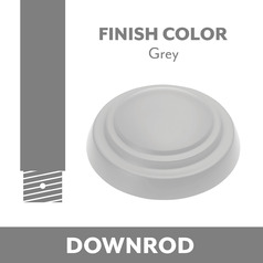 Minka Aire Grey Fan Downrod
