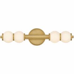 Trigo 24-Inch LED Wall Sconce in Lacquered Brass by Hinkley Lighting