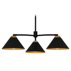 Quoizel Lighting Alscott Matte Black Chandelier