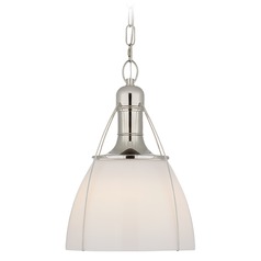 Chapman & Myers Prestwick 18-Inch Pendant in Nickel by Visual Comfort Signature