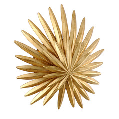 Corbett Lighting Savvy Vintage Gold Leaf Sconce