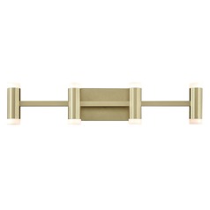 Brazen Brushed Brass LED Bathroom Light by Kuzco Lighting