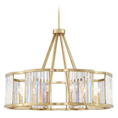 Crystorama Lighting Darcy Distressed Twilight Chandelier