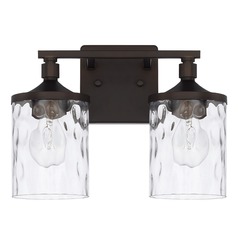 Colton 13-Inch Bronze Bath Light by HomePlace by Capital Lighting