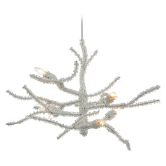 Elk Lighting Winter's Spray Polished Chrome Chandelier