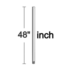 48-Inch Downrod in Roman Bronze by Visual Comfort & Co Fan Collection