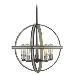 Kirkland Ashen Barnboard Pendant by Z-Lite