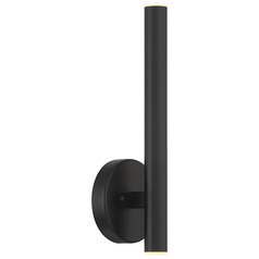 Pipeline Matte Black LED Sconce by Access Lighting