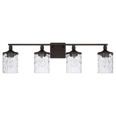 Colton 33.50-Inch Bronze Bath Light by HomePlace by Capital Lighting