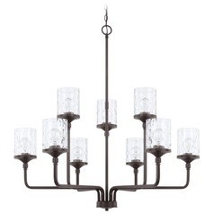 Colton 38-Inch Bronze Chandelier by HomePlace by Capital Lighting