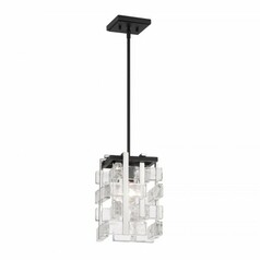 Painesdale Mini Pendant in Sand Coal & Polished Nickel by Metropolitan