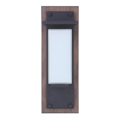 Heights Whiskey Barrel & Midnight LED Outdoor Wall Light by Craftmade Lighting