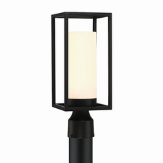 Ren 16-Inch Outdoor Post Light in Black by Eurofase Lighting