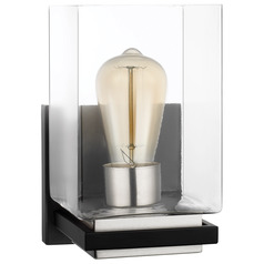 Crossroads Wall Sconce in Matte Black by Nuvo Lighting