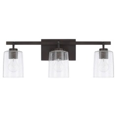 Greyson 25-Inch Bronze Bath Light by HomePlace by Capital Lighting