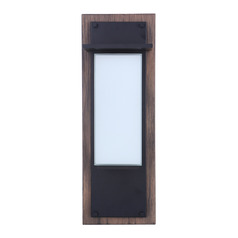 Heights Whiskey Barrel & Midnight LED Outdoor Wall Light by Craftmade Lighting