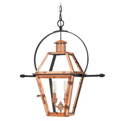 Rue De Royal Indoor Hanging Light in Aged Copper by Quoizel Lighting