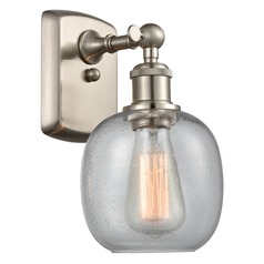 Belfast Brushed Satin Nickel Sconce by Innovations Lighting