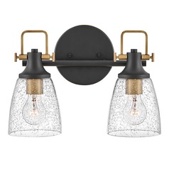 Easton 14.50-Inch Vanity Light in Black by Hinkley Lighting