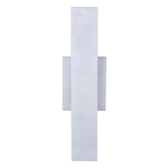 Rens Brushed Aluminum LED Outdoor Wall Light by Craftmade Lighting