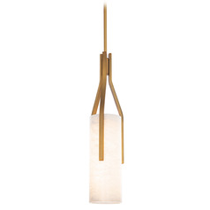 Firenze Aged Brass LED Mini Pendant by Modern Forms