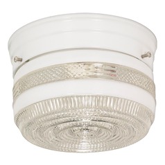 White Flush Mount by Nuvo Lighting