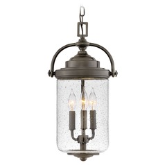 Willoughby Oil Rubbed Bronze Outdoor Hanging Light by Hinkley Lighting