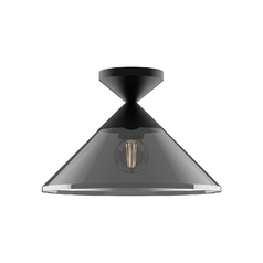 Alora Lighting Mauer Matte Black Semi-Flushmount Light