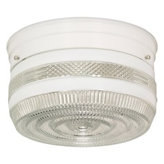White Flush Mount by Nuvo Lighting
