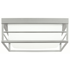 Visual Comfort Studio Collection Dearborn Brushed Nickel LED Flushmount Light