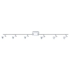 Eridan Chrome & Shiny White Directional Spot Light by Eglo Lighting