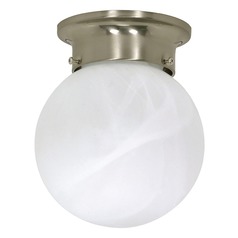Brushed Nickel Flush Mount by Nuvo Lighting