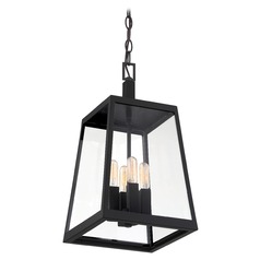 Halifax Matte Black Outdoor Hanging Light by Nuvo Lighting