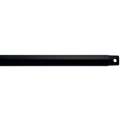 12-Inch Downrod in Satin Black by Kichler Lighting