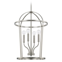 Greyson 16-Inch Brushed Nickel Pendant by HomePlace by Capital Lighting