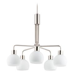 Maxim Lighting Coraline Satin Nickel Chandelier