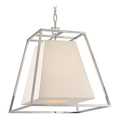 Kyle 4-Light Pendant in Polished Nickel by Hudson Valley Lighting