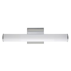 Rail Polished Chrome LED Vertical Bathroom Light by Maxim Lighting