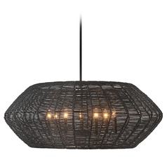 Luca Large Convertible Drum in Black by Hinkley Lighting