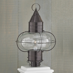 Classic Onion Bronze Post Light