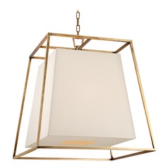 Kyle 6-Light Pendant in Aged Brass by Hudson Valley Lighting